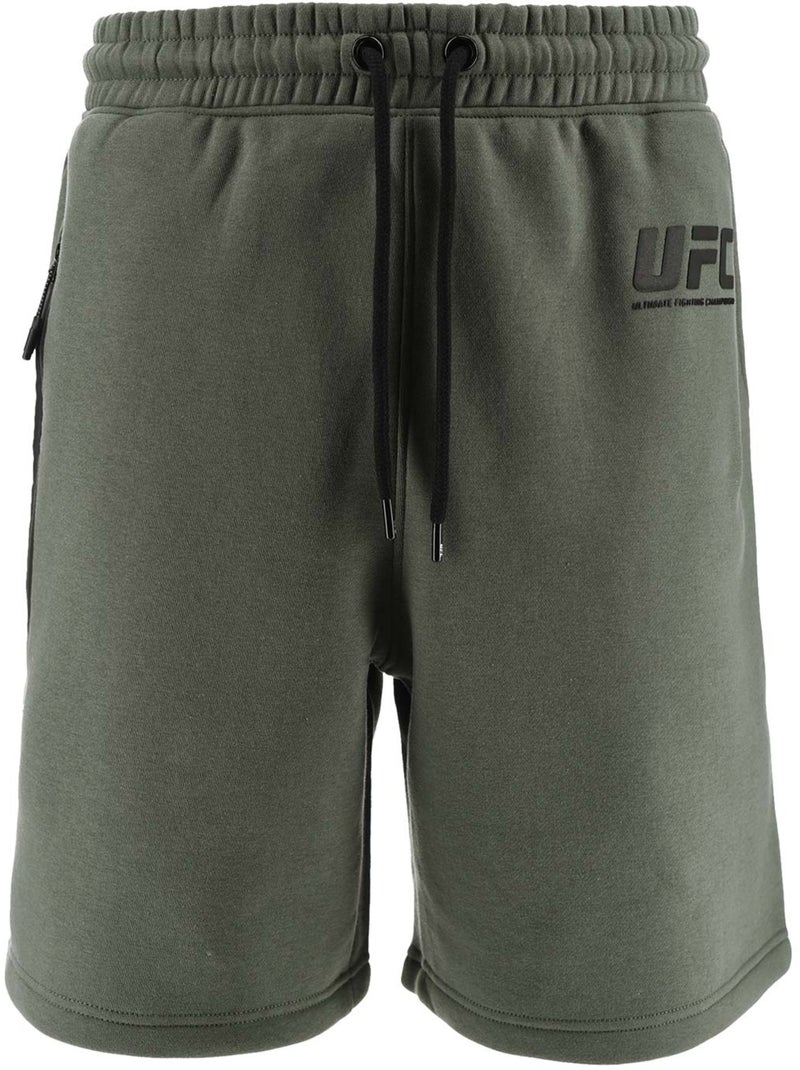 Short UFC homme kaki sport entraînement lifestyle mma Kaki - Kiabi