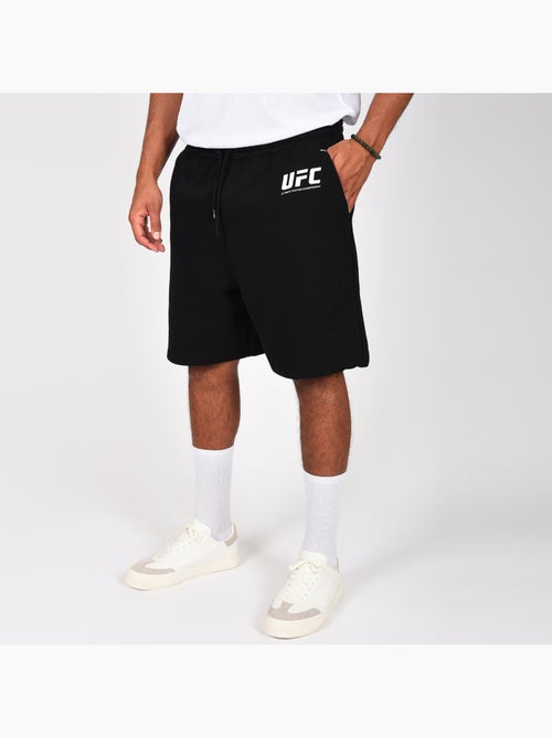 Short UFC homme noir training mma fitness - Kiabi