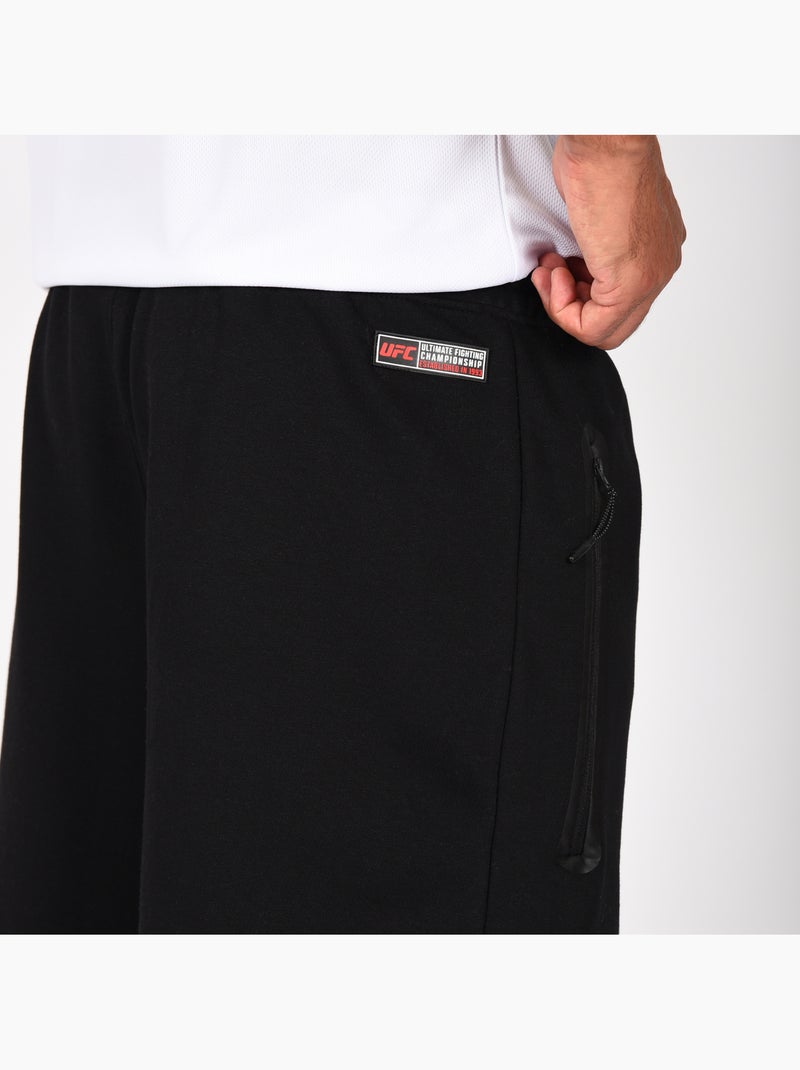 Short UFC homme noir training mma fitness Noir - Kiabi