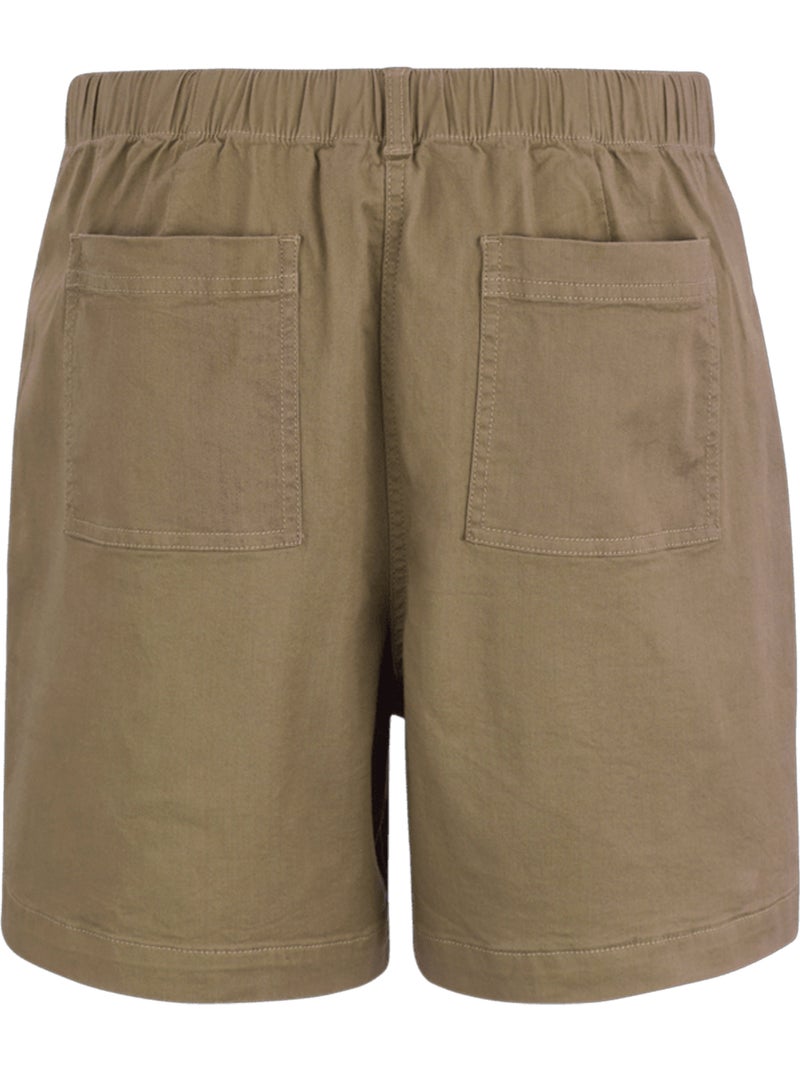 Short uni à taille semi-élastiquée liza - regatta Beige foncé - Kiabi