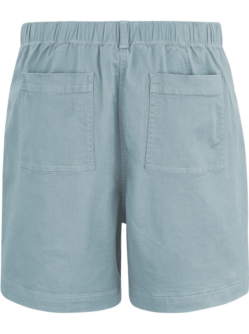 Short uni à taille semi-élastiquée liza - regatta Bleu ciel - Kiabi