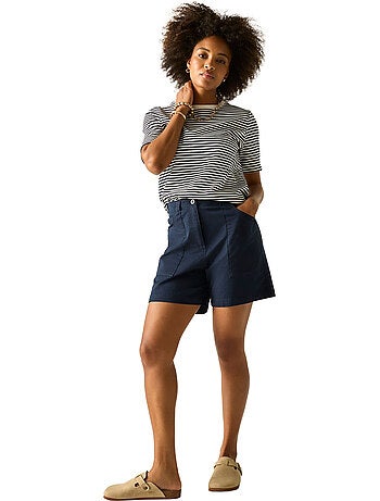 Short uni à taille semi-élastiquée liza - regatta