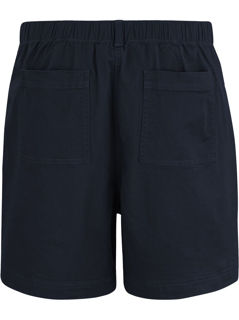 Short uni à taille semi-élastiquée liza - regatta Bleu marine - Kiabi