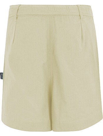 Short uni à taille semi-élastiquée sabelle - regatta
