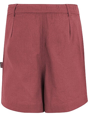Short uni à taille semi-élastiquée sabelle - regatta