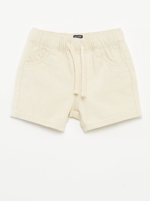 Short uni avec cordons de serrage - Kiabi