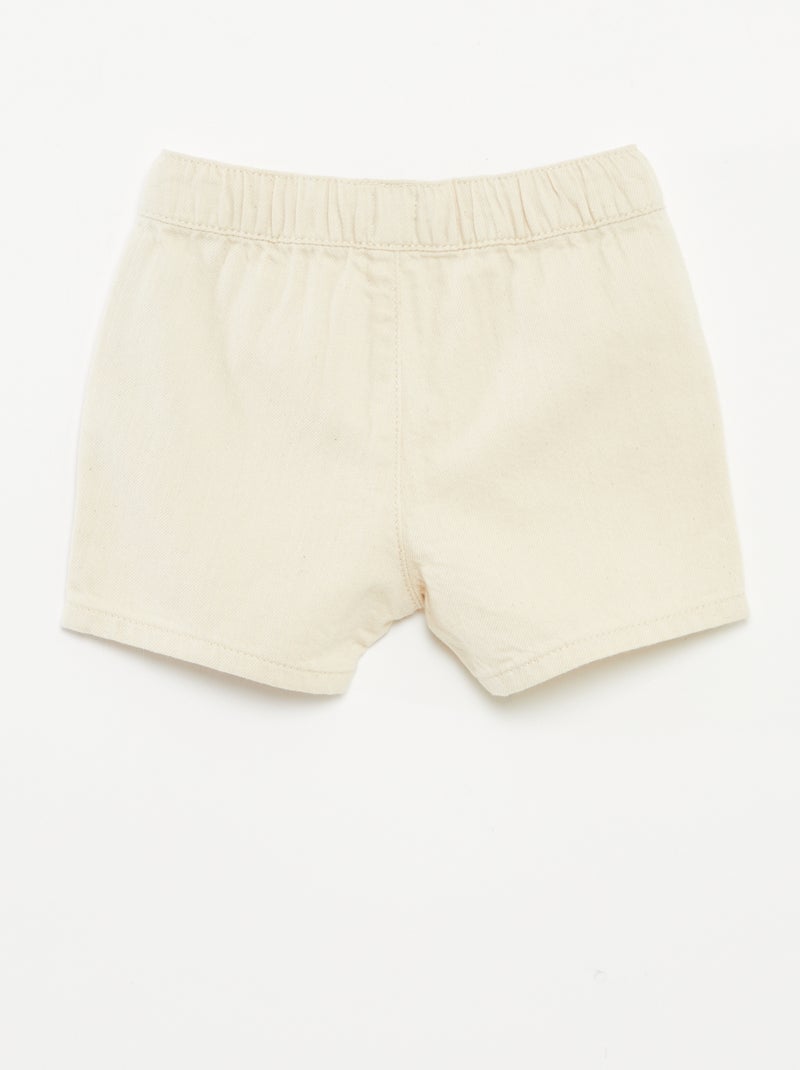 Short Garçon Matalan Rouge Bermuda Coton Taille 2-3 Ans Avec Cordon