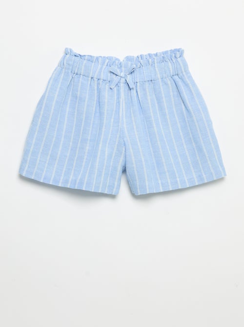 Short uni avec nœud fantaisie - Kiabi
