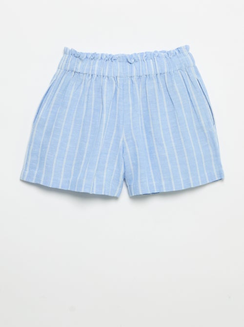 Short uni avec nœud fantaisie - Kiabi