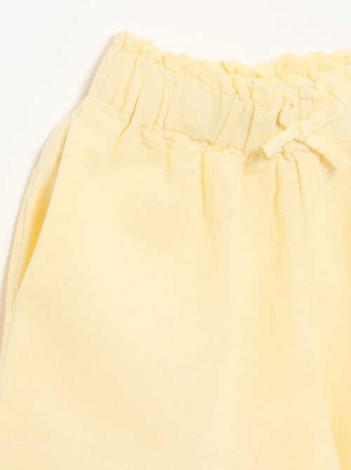 Short uni avec nœud fantaisie - Kiabi