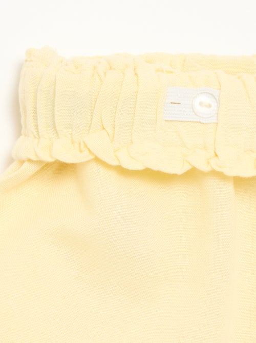 Short uni avec nœud fantaisie - Kiabi