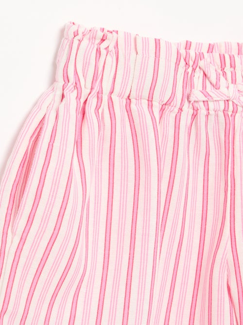 Short uni avec nœud fantaisie - Kiabi