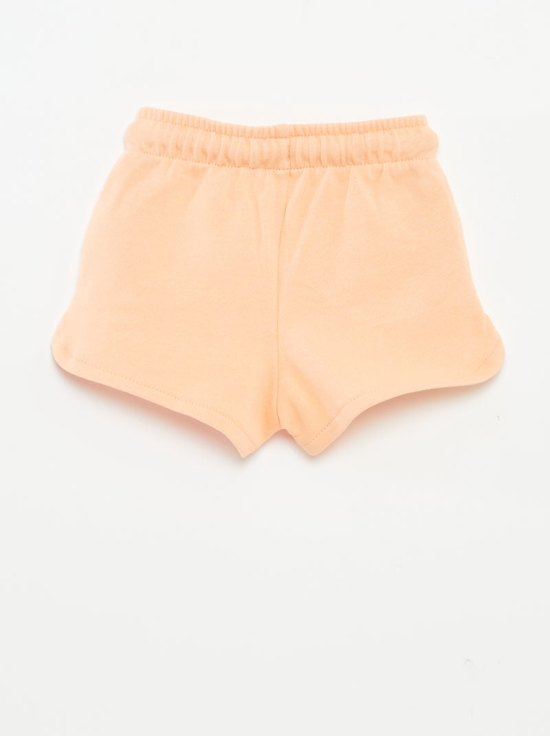 Short uni avec poches ORANGE - Kiabi