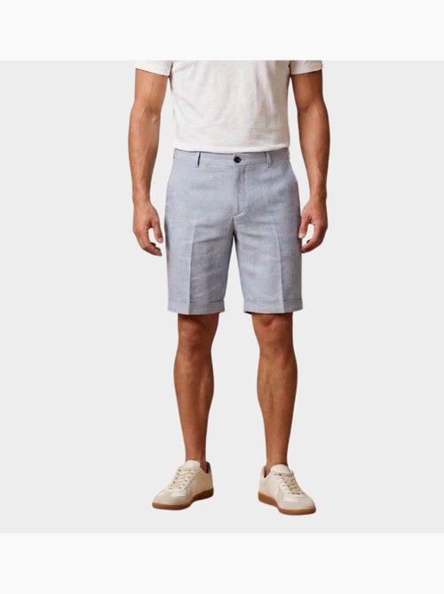 Short uni coton, lin et polyester - Kiabi Short uni coton, lin et polyester - Kiabi