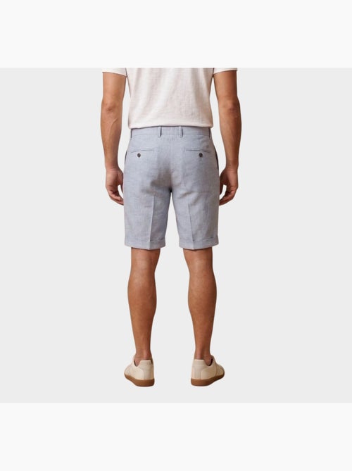 Short uni coton, lin et polyester - Kiabi Short uni coton, lin et polyester - Kiabi
