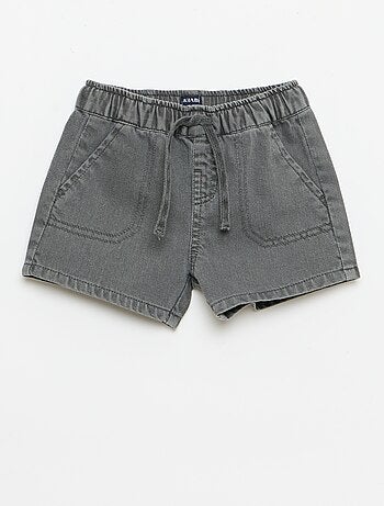 Short uni denim
