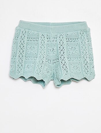 Short uni en crochet