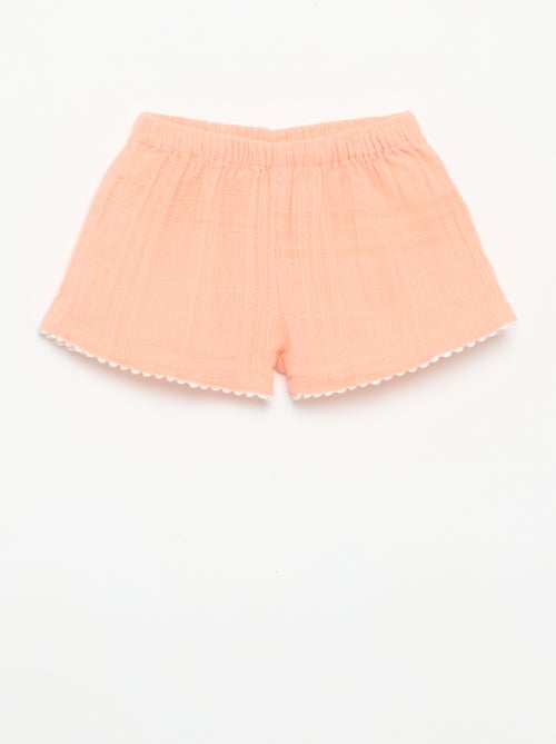 Short uni en dobby - Kiabi Short uni en dobby - Kiabi
