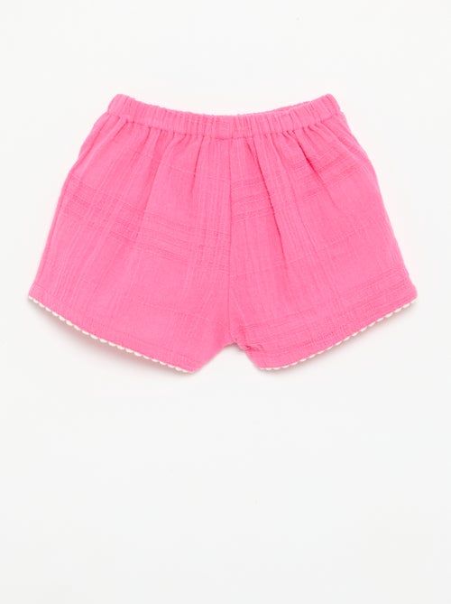 Short uni en dobby - Kiabi Short uni en dobby - Kiabi