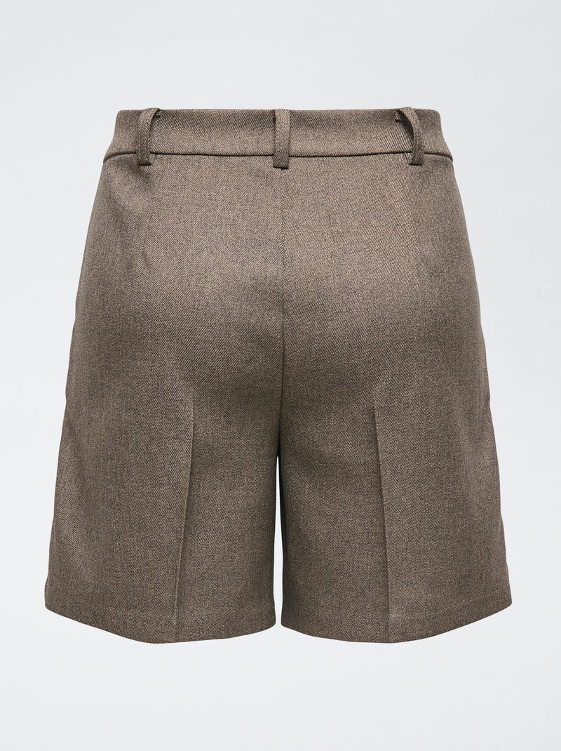 Short urbain hayes 'JDY' uni Marron - Kiabi