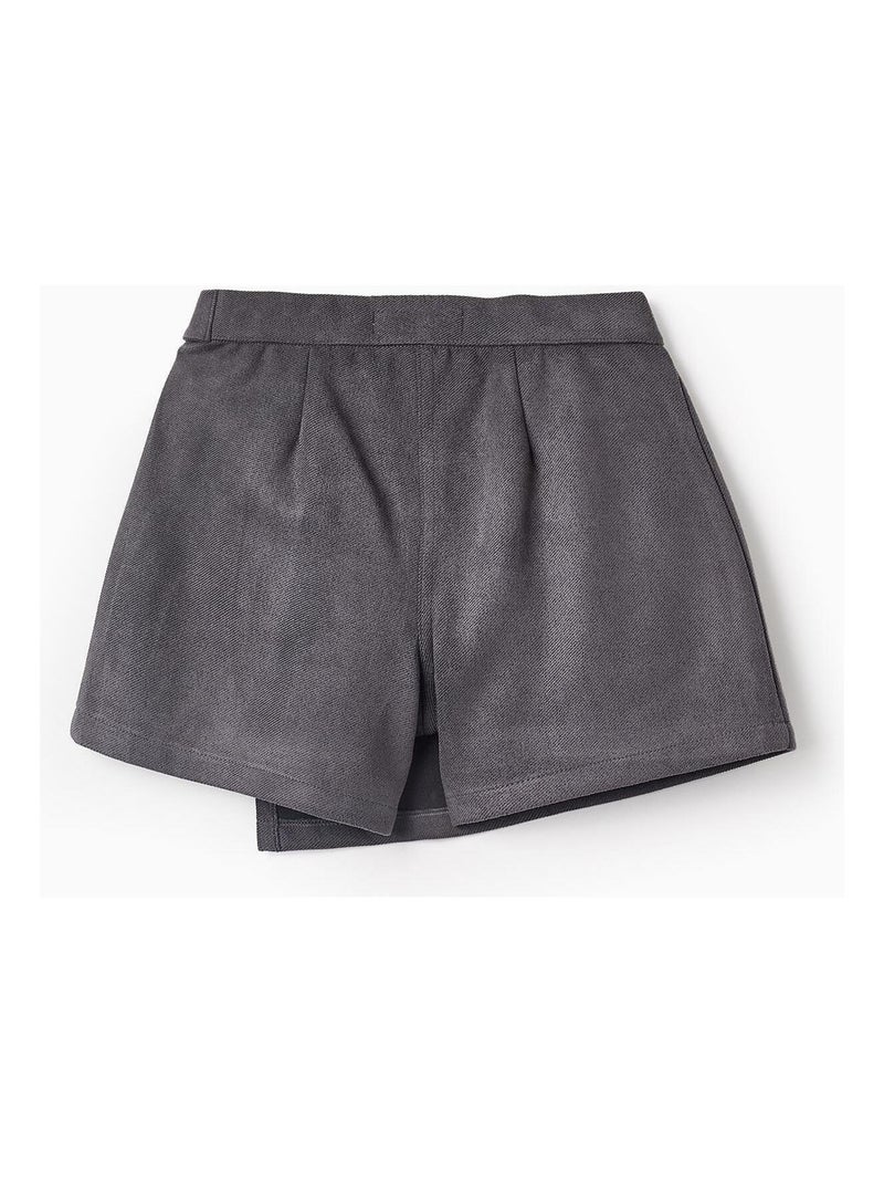 Short velours, avec rubans DANCE ROOM Gris foncé - Kiabi