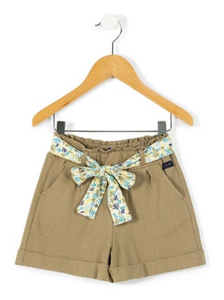 Short vert kaki Fille - Terre de Marins