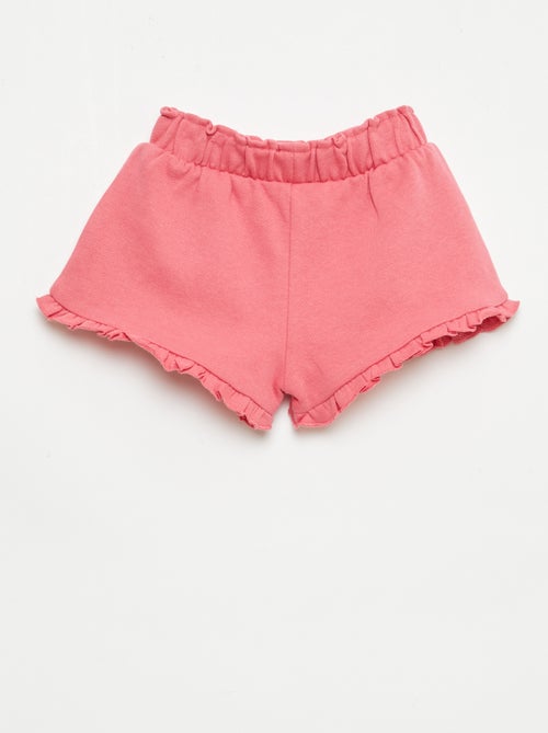 Short volanté avec nœud à la taille - Kiabi
