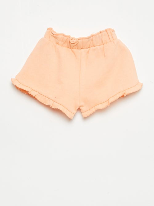 Short volanté avec nœud à la taille - Kiabi