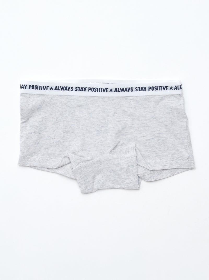 Shorties en jersey - Lot de 3 Bleu - Kiabi