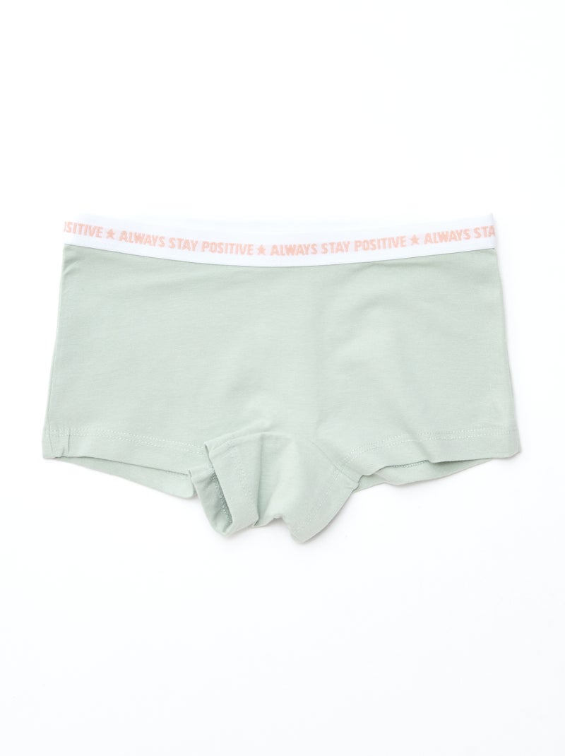 Shorties en jersey - Lot de 3 Rose - Kiabi