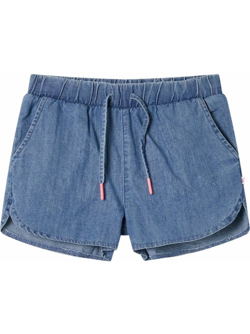 Shorts en coton 100% à taille ajustable élastique - vidaxl - Kiabi Shorts en coton 100% à taille ajustable élastique - vidaxl - Kiabi
