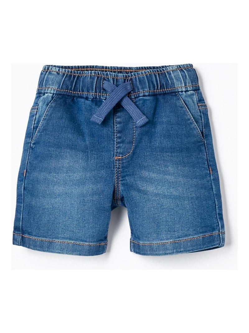 Shorts en jean bleu pour bébé garçon NATURE TAKEOVER Bleu - Kiabi