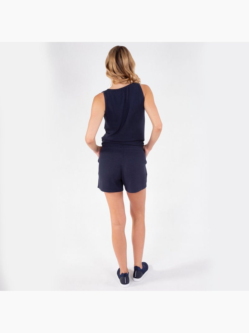 Shorts homewear femme Bleu marine - Kiabi