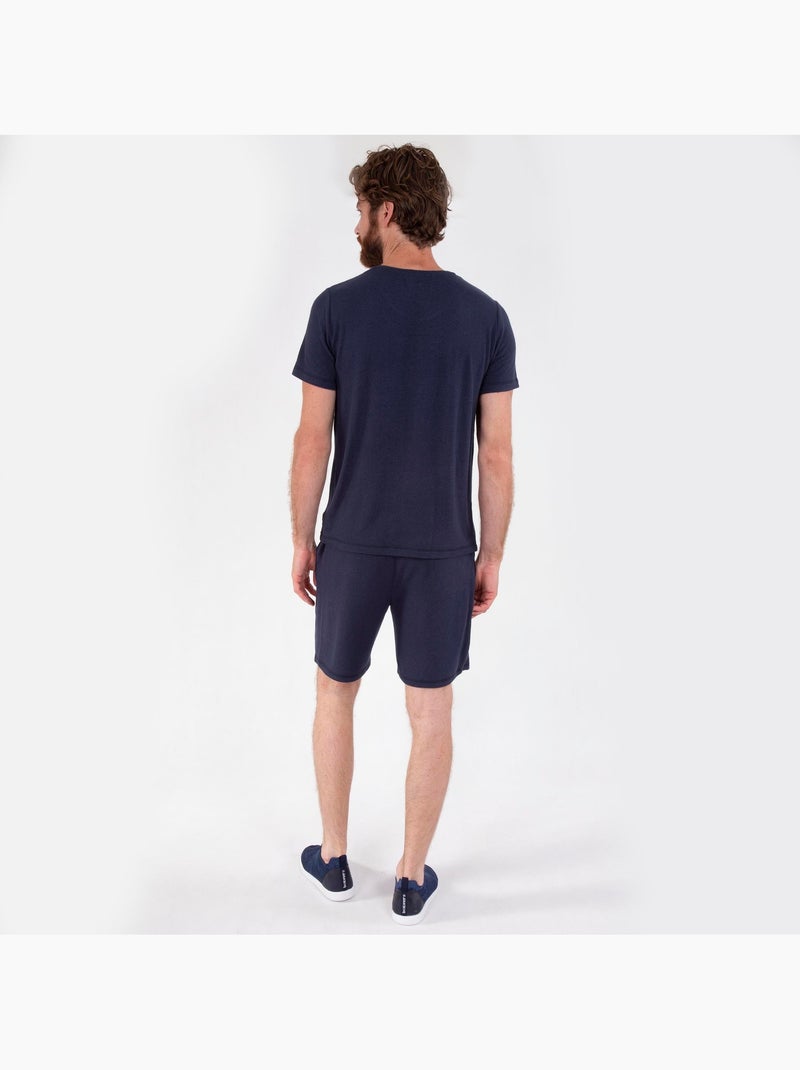 Shorts homewear homme Bleu marine - Kiabi