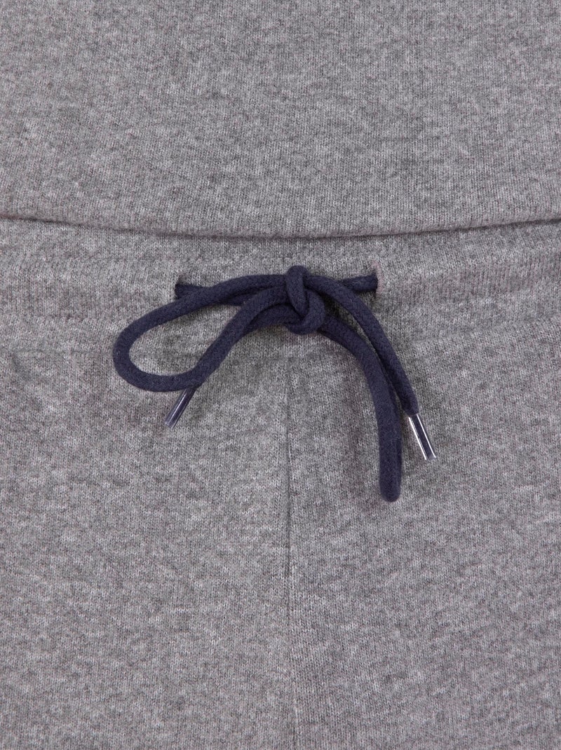 Shorts homewear homme Isotoner Gris chiné - Kiabi