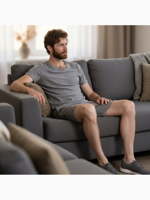 Shorts homewear homme Isotoner - Kiabi Shorts homewear homme Isotoner - Kiabi