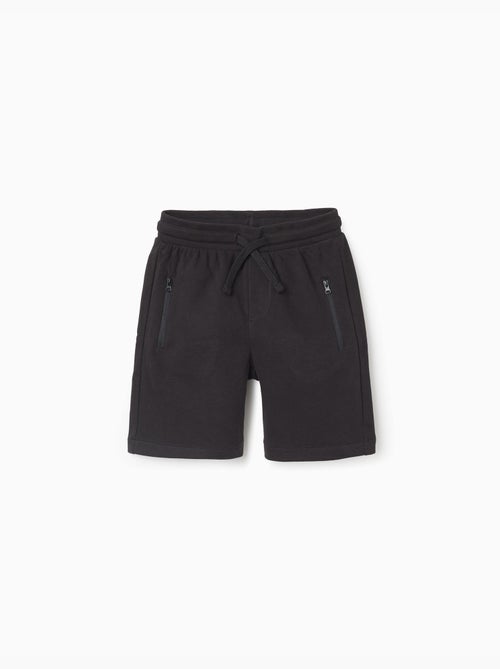 Shorts midi avec cordon et poches - Kiabi