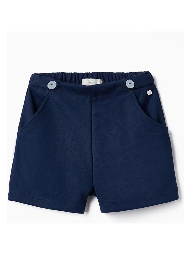 Shorts pour Bébé Fille   ROYALS OFF DUTY Bleu foncé - Kiabi