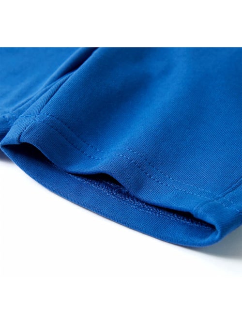 Shorts sweat en coton avec taille élastique et cordon - vidaxl - Kiabi