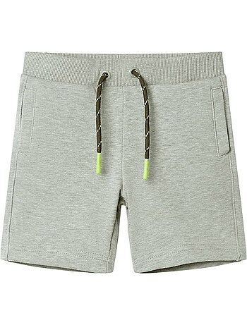 Shorts sweat en coton avec taille élastique et cordon - vidaxl