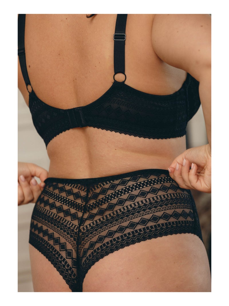 Shorty Acanthe Noir - Kiabi