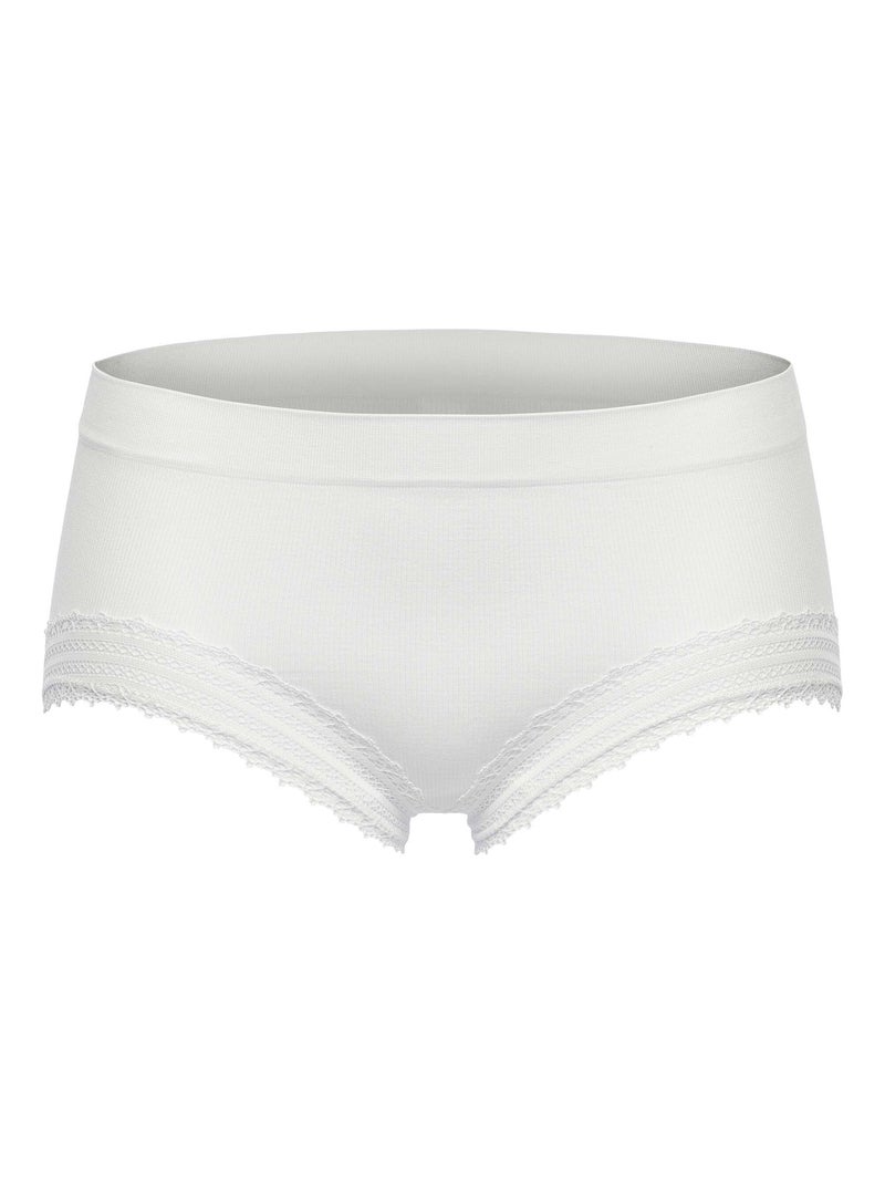 Shorty agathe sans complexe lingerie Ivoire - Kiabi