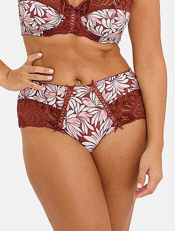 Shorty amelie print sans complexe lingerie