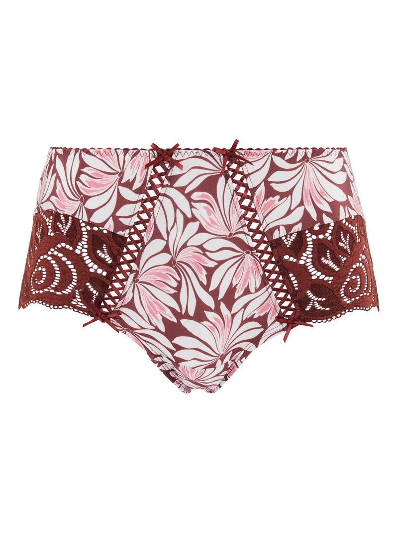 Shorty amelie print sans complexe lingerie Marron glacé - Kiabi