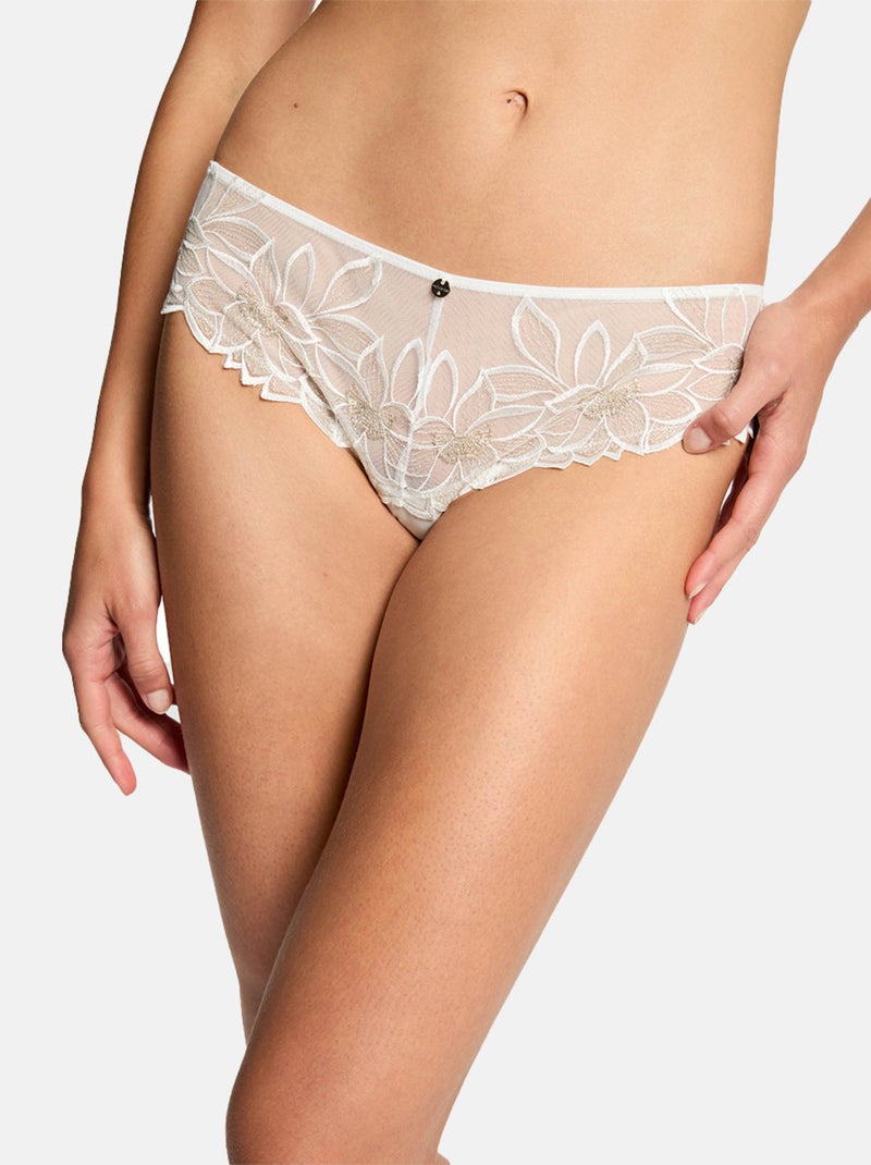 Shorty ANGELICA - Morgan Lingerie Blanc - Kiabi