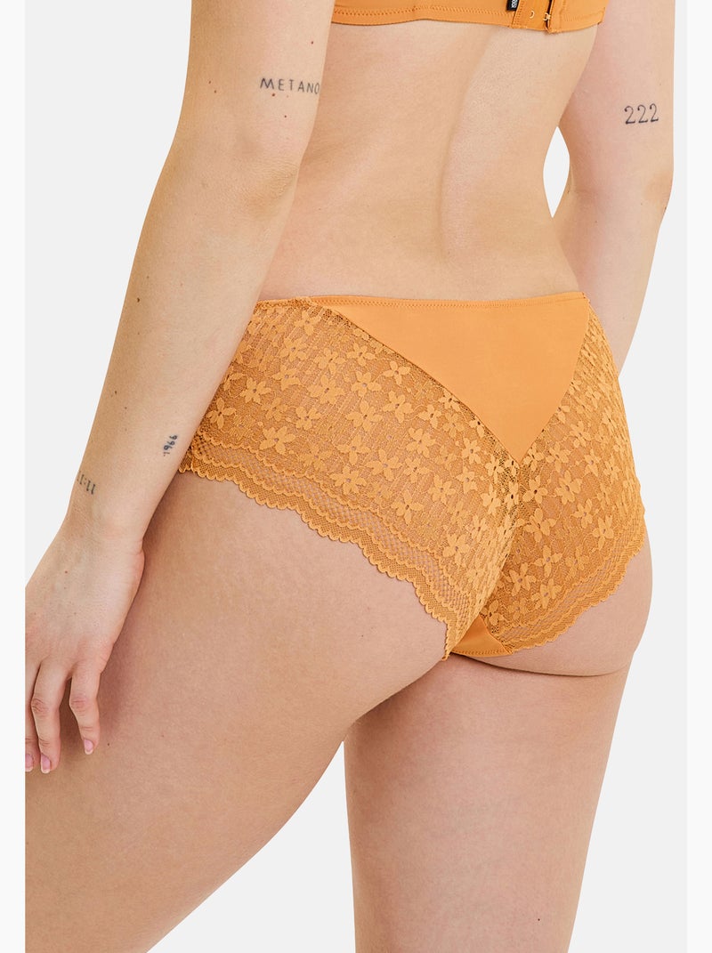 Shorty Anouk Billet Doux Jaune moutarde - Kiabi