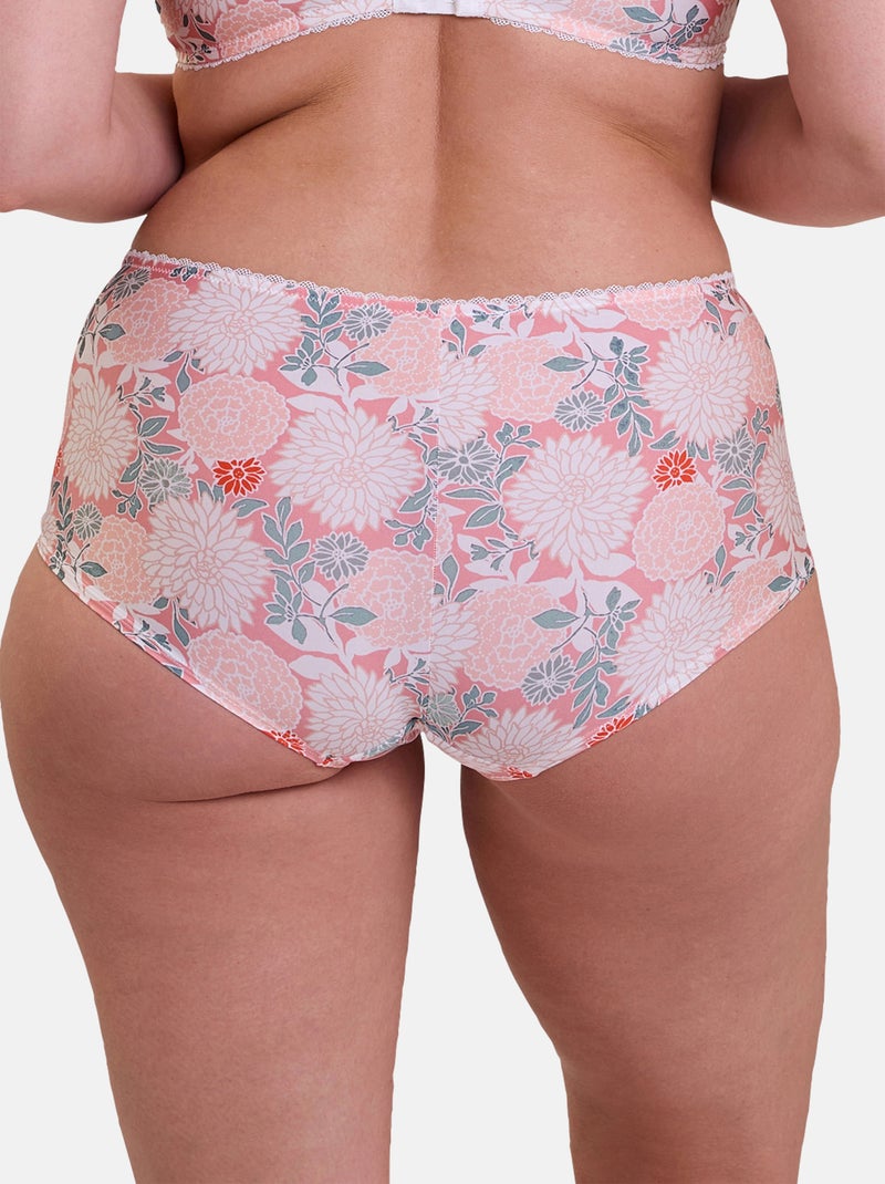 Shorty aurélie sans complexe lingerie Blanc Rose - Kiabi