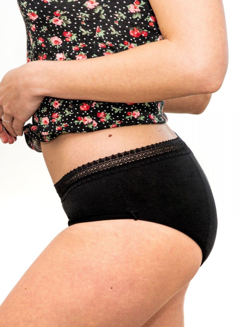 Shorty Bien être BIO lot de   - Gérard Pasquier Noir Noir - Kiabi