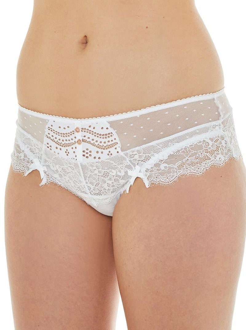 Shorty blanc Chérie - Brigitte Bardot Blanc - Kiabi