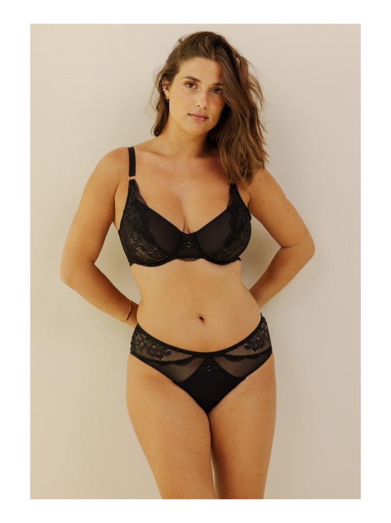 Shorty Capucine Noir - Kiabi